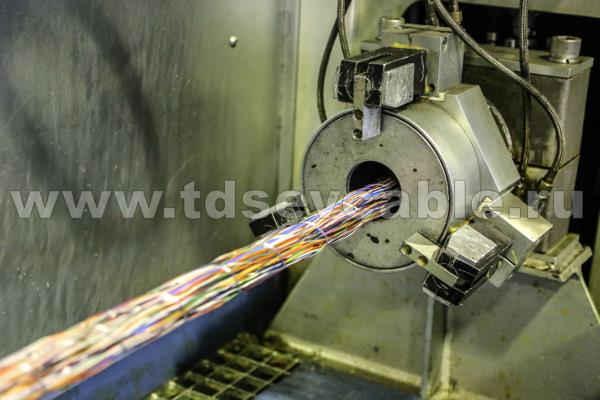 Производство кабеля на заводе Сибкабель